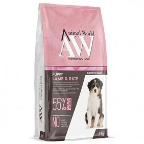 Animal World Puppy Kuzulu Yavru Köpek Maması 3 Kg Animal World Puppy Kuzulu Yavru Köpek Maması 3 Kg